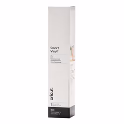 Cricut Smart Vinyl Permanent, Rouleau de vinyle de transfert de chaleur, Blanc, Monochromatique, 330 mm, 640 mm