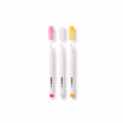Cricut 2009380 stylo à encre gel Stylos à encre gel avec bouchon Orange, Rose, Blanc 3 pièce(s)