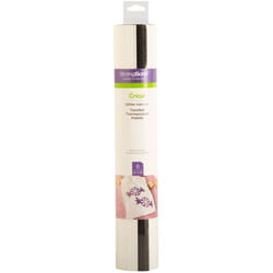 Cricut Glitter Iron-On Sampler Feuille de vinyle de transfert de chaleur Vinyle de transfert thermique lisse 6 feuilles