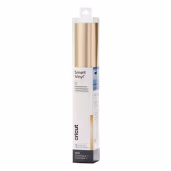 Cricut Matte Metallic Permanent, Rouleau de vinyle de transfert de chaleur, Or, Monochromatique, Mat, 330 mm, 900 mm
