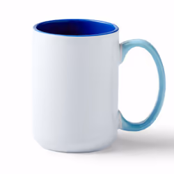 Cricut 2009394, Unique, 0,425 L, Bleu, Blanc, Vitrocéramique, Tasse, 1 pièce(s)