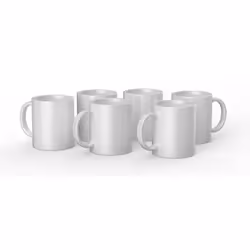 Cricut 2008942, Unique, 0,34 L, Blanc, Vitrocéramique, Universel, 6 pièce(s)