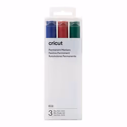 Cricut 2008876, Bleu, Vert, Rouge, Extra-large, 2,5 mm, 3 pièce(s)