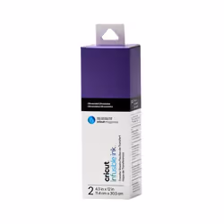 Cricut Infusible Ink, Feuille de vinyle de transfert de chaleur, Vinyle de transfert thermique lisse, Violet, Monochromatique ...