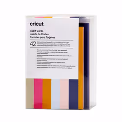 Cricut 2009464, Bleu, Kaki, Rose, Monochromatique, 89 mm, 124 mm, 42 feuilles