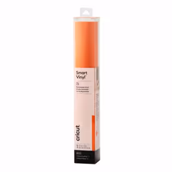 Cricut Smart Vinyl Removable, Rouleau de vinyle de transfert de chaleur, Orange, Monochromatique, Brillant, 330 mm, 900 mm