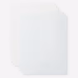 Cricut 2010352 Vinyle de transfert thermique Feuille de vinyle de transfert de chaleur Vinyle de transfert thermique lisse 6 feuilles