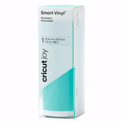 Cricut Smart Vinyl, Rouleau de vinyle de transfert de chaleur, Menthe, Monochromatique, Mat, Cricut Joy, 139 mm