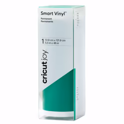 Cricut Smart Vinyl, Rouleau de vinyle de transfert de chaleur, Vert, Monochromatique, Mat, Cricut Joy, 139 mm