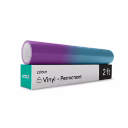 Cricut 2009591, Rouleau de vinyle de transfert de chaleur, Vinyle de transfert thermique lisse, Violet, Turquoise, Monochroma ...