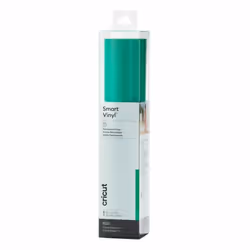 Cricut Smart Vinyl Permanent, Rouleau de vinyle de transfert de chaleur, Vert, Monochromatique, Brillant, 330 mm, 3700 mm