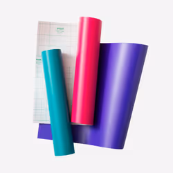 Cricut Joy Xtra Smart Vinyl Feuille de vinyle de transfert de chaleur Vinyle de transfert thermique lisse 3 feuilles