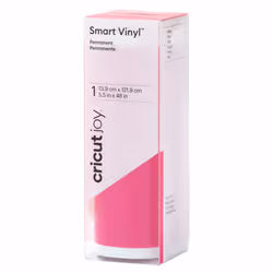 Cricut Smart Vinyl, Rouleau de vinyle de transfert de chaleur, Rose, Monochromatique, Mat, Cricut Joy, 1219 mm