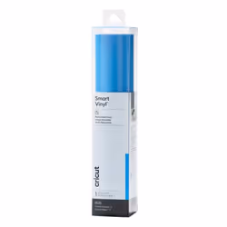 Cricut Smart Vinyl Removable, Rouleau de vinyle de transfert de chaleur, Bleu, Monochromatique, 330 mm, 3700 mm