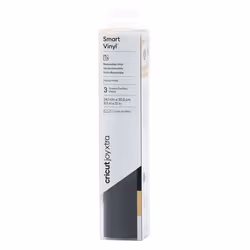 Cricut Joy Xtra Smart Vinyl, Amovible, Noir, Or, Blanc, Vinyl, Mat, 305 mm, 241 mm