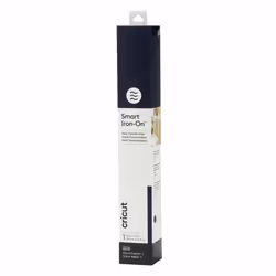 Cricut Smart Iron-On, Rouleau de vinyle de transfert de chaleur, Argent, Monochromatique, Lavage en machine, 330 mm, 900 mm