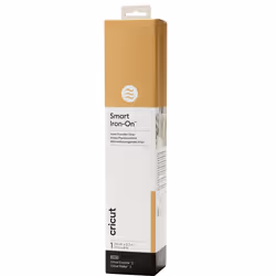 Cricut 2008685, Rouleau de vinyle de transfert de chaleur, Or, Monochromatique, Brillant, Lavage en machine, Cricut Maker 3 C ...