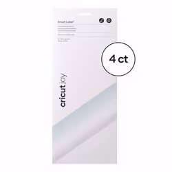 Cricut Smart Label, Transparent, Permanent, Vinyl, 320 mm, 140 mm, 4 pièce(s)
