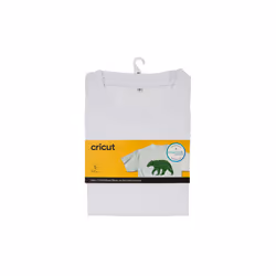 Cricut 2007900, Tee-shirt, Autres, Mâle, Blanc, S, Monochromatique
