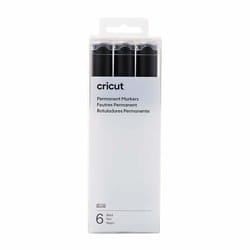 Cricut 2008877 marqueur indélébile Noir 6 pièce(s)