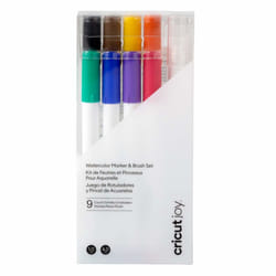 Cricut 2009978 marqueur 8 pièce(s) Noir, Bleu, Marron, Vert, Violet, Rouge, Jaune