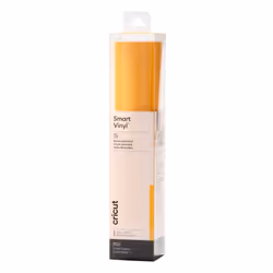 Cricut Smart Vinyl Removable, Rouleau de vinyle de transfert de chaleur, Jaune, Monochromatique, 330 mm, 3700 mm