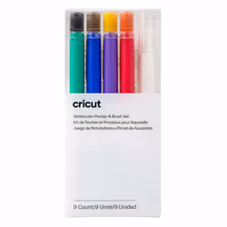 Cricut 2009979, 8 pièce(s), Noir, Bleu, Vert, Orange, Violet, Rouge, Jaune, Multicolore, 1 mm, 4 mm