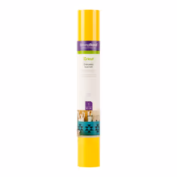 Cricut Everyday Iron-on, Rouleau de vinyle de transfert de chaleur, Jaune, Monochromatique, 305 mm, 610 mm