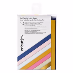 Cricut Foil Transfer Insert Cards, Sensei Sampler, 116 mm, 165 mm, 10 pièce(s)