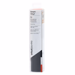 Cricut Joy Xtra Smart Vinyl, Amovible, Noir, Rouge, Blanc, Vinyl, Mat, 305 mm, 241 mm
