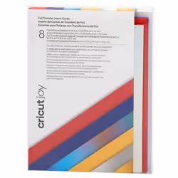Cricut Celebration, Bleu, Or, Rouge, Argent, Blanc, Monochromatique, A2 (420 x 594 mm), 8 feuilles, Colle