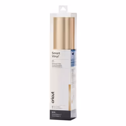 Cricut Matte Metallic Permanent, Rouleau de vinyle de transfert de chaleur, Or, Motif, Mat, 330 mm, 3700 mm