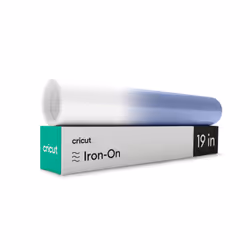 Cricut 2010177, Rouleau de vinyle de transfert de chaleur, Vinyle de transfert thermique lisse, Bleu, Blanc, Monochromatique, ...