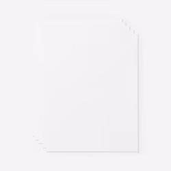 Cricut Joy Xtra Iron-On Feuille de vinyle de transfert de chaleur Vinyle de transfert thermique lisse 5 feuilles