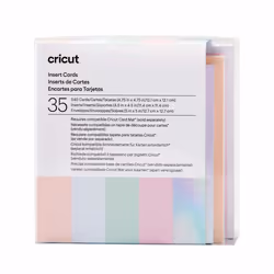 Cricut 2009472, Bleu, Argent, Monochromatique, 121 mm, 121 mm, 35 feuilles