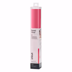 Cricut Smart Vinyl Permanent, Rouleau de vinyle de transfert de chaleur, Rose, Monochromatique, Brillant, 330 mm, 900 mm