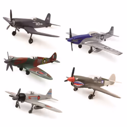 New-Ray Assortiment Avions Monomoteurs 6 Modèles, 8 an(s), Multicolore