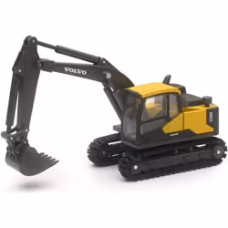 New-Ray Pelleteuse Die Cast Volvo Ec 140 E Echelle 1/50°, Die-Cast; Volvo, 5 an(s), Noir