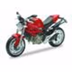 Miniature Moto - NEWRAY - Ducati Monster 1100 - 1/12 - 17 cm - Rouge - Mixte