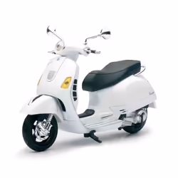 Véhicule miniature - NEW RAY - Vespa GTS 300 Super - Blanc - Pour enfant