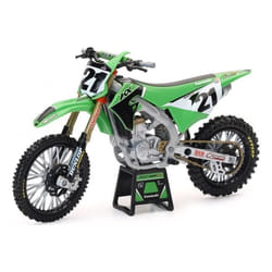 Moto Miniature - Kawasaki - KX 450 - Jason ANDERSON - 1/12° - Vert