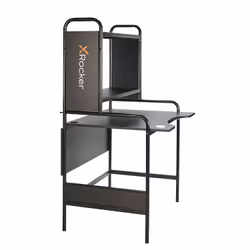 X Rocker Icarus, Droit, Forme rectangulaire, Bois, Acier, Home office, Mélamine