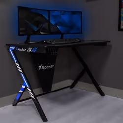 X Rocker 2020054 bureau d'ordinateur Noir, Bleu, Rouge - Vue supplémentaire 5