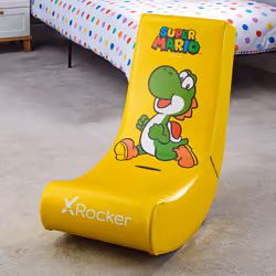 X Rocker Video Rocker - Yoshi Siège de jeu sur console Vert, Jaune - Vue supplémentaire 2