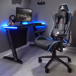 X Rocker Amarok Fauteuil de gaming Siège rembourré Noir