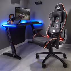 X Rocker Amarok Fauteuil de gaming Siège rembourré Noir
