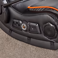 X Rocker Sentinel Siège de jeu sur console Siège capitonné Noir, Orange
