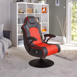 X Rocker Torque 2.1 Fauteuil de gaming Siège rembourré Noir, Rouge