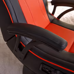 X Rocker Torque 2.1 Fauteuil de gaming Siège rembourré Noir, Rouge - Vue supplémentaire 5