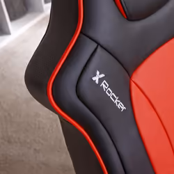 X Rocker Torque 2.1 Fauteuil de gaming Siège rembourré Noir, Rouge - Vue supplémentaire 6
